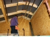 instalace rastrů pro montáž sdk podhledů v obývacím pokoji (výstavba dřevostavby na klíč - Hradec Králové, Stěžírky)