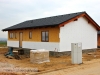 zateplování pláště bungalovu fasádním polystyrenem (výstavba dřevostavby na klíč - Hradec Králové, Stěžírky)