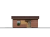 projekt dřevostavby na klíč - bungalov Studio A