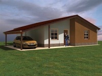 bungalov m03 - projekt bungalovu do 1,5 milionu